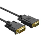 Orico XD-DITV DVI 24+1 - VGA Adapter Kábel - 5m - Fekete