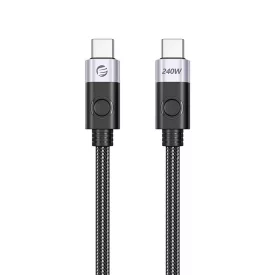   Orico CC240-40 USB-C - USB-C USB4 Kábel - 0.5m 240W 8K 60Hz - Fekete