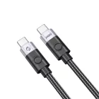 Orico CC240-40 USB-C - USB-C USB4 Kábel - 0.5m 240W 8K 60Hz - Fekete