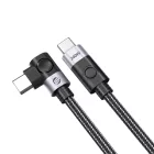 Orico CW240-20 USB-C - USB-C Kábel - 0.5m 240W 20Gb/s - Fekete