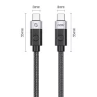 Orico USB-C - USB-C Kábel - 1.5m 240W - Fekete