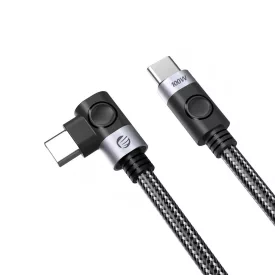   Orico USB-C - USB-C  Laptop Gyorstöltő Kábel - 0.5m PD 100W - Fekete