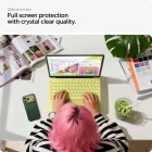 MacBook Neo 13" (2026) Kijelzővédő Üvegfólia - Spigen Glas.tR Slim FC - Fekete