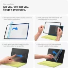 MacBook Neo 13" (2026) Kijelzővédő Üvegfólia - Spigen Glas.tR Slim FC - Fekete