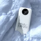 Dudao K13 Power Bank 10000mAh - 3C CCC - Beépített Kábelekkel - Fehér