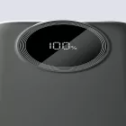 Dudao K13 Power Bank 10000mAh - 3C CCC - Beépített Kábelekkel - Fekete