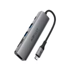 Acefast J18 USB-C HUB 6-in-1 Dokkolóállomás - HDMI 4K/60Hz PD 90W