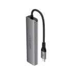Acefast J18 USB-C HUB 6-in-1 Dokkolóállomás - HDMI 4K/60Hz PD 90W