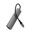 Acefast J18 USB-C HUB 6-in-1 Dokkolóállomás - HDMI 4K/60Hz PD 90W