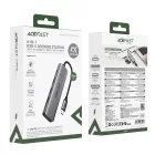 Acefast J18 USB-C HUB 6-in-1 Dokkolóállomás - HDMI 4K/60Hz PD 90W