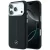 iPhone 17 Pro Tok - Mercedes Leather Semi Wrap Iconic Line MagSafe - Fekete