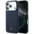 iPhone 17 Pro Tok - Mercedes Leather Semi Wrap Wood Effect MagSafe - Kék