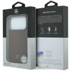iPhone 17 Pro Max Tok - Mercedes Leather Semi Wrap Wood Effect MagSafe - Barna