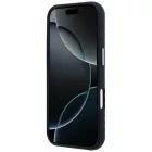 iPhone 17 Pro Max Tok - Mercedes Leather Semi Wrap Wood Effect MagSafe - Kék