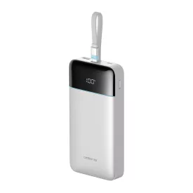   Cuktech LPB252N Power Bank 25000mAh 120W Beépített USB-C Kábellel - Fehér