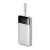 Cuktech LPB252N Power Bank 25000mAh 120W Beépített USB-C Kábellel - Fehér
