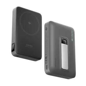 Cuktech WPB100 10000mAh Qi2 Mágneses Power Bank - Fekete