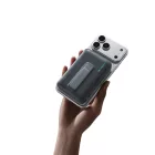 Cuktech WPB100 10000mAh Qi2 Mágneses Power Bank - Fekete