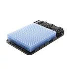 Cuktech WPB100 10000mAh Qi2 Mágneses Power Bank - Fekete