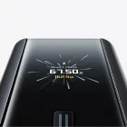 Cuktech PB200U Power Bank 20000mAh 210W - 2x USB-C + USB-A TFT Kijelzővel és 240W USB-C Kábellel - Fekete