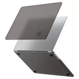   MacBook Air 13" (2023-2026) Tok - Spigen AirSkin - Áttetsző-Fekete