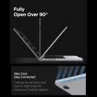 MacBook Pro 14" (2021-2026) Tok - Spigen AirSkin - Áttetsző