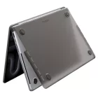 MacBook Pro 14" (2021-2026) Tok - Spigen AirSkin - Áttetsző-Fekete