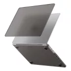 MacBook Pro 16" (2021-2026) Tok - Spigen AirSkin - Áttetsző-Fekete