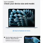 MacBook Air 13" Tok (2023-2026) - Spigen Urban Fit - Szürke