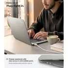 MacBook Air 13" Tok (2023-2026) - Spigen Urban Fit - Szürke