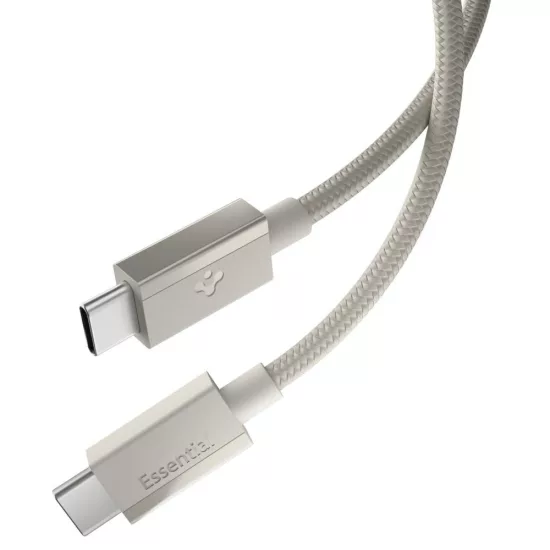 Spigen Essential USB-C - USB-C Kábel - 1.5m 60W - Titán