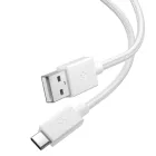 Spigen Essential USB-A - USB-C Kábel - 1.5m 60W - Fehér