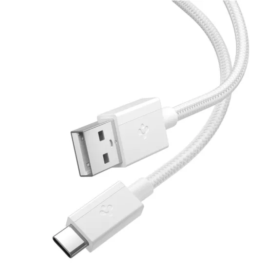 Spigen Essential USB-A - USB-C Kábel - 1.5m 60W - Fehér