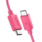 Spigen Essential USB-C - USB-C Kábel - 1m 60W - Pink