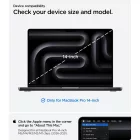 MacBook Pro 14" (2021-2026) Tok - Spigen Urban Fit - Szürke
