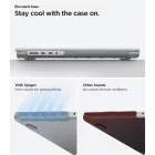 MacBook Pro 14" (2021-2026) Tok - Spigen Urban Fit - Szürke