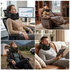 Tech-Protect ComfortRest Utazópárna - Fekete