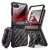 Samsung Galaxy Z Flip 8 Tok - Supcase Unicorn Beetle Pro - Fekete
