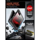Samsung Galaxy Z Flip 8 Tok - Supcase Unicorn Beetle Pro - Fekete