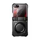 Samsung Galaxy Z Flip 8 Tok - Supcase UB Grip MagSafe - Fekete