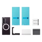 Samsung Galaxy Z Fold 8 Ultra Tok - Samsung Clear Magnet Case + 2x Tükröződésgátló Film - Átlátszó