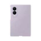 Samsung Galaxy Z Fold 8 Tok - Samsung Silicone Magnet Case + 2x Tükröződésgátló Film - Lila