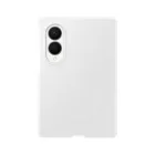 Samsung Galaxy Z Fold 8 Tok - Samsung Silicone Magnet Case + 2x Tükröződésgátló Film - Fehér