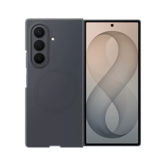 Samsung Galaxy Z Fold 8 Ultra Tok - Samsung Silicone Magnet Case + 2x Tükröződésgátló Film - Fekete