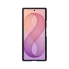 Samsung Galaxy Z Fold 8 Ultra Tok - Samsung Silicone Magnet Case + 2x Tükröződésgátló Film - Lila