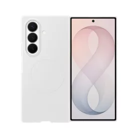   Samsung Galaxy Z Fold 8 Ultra Tok - Samsung Silicone Magnet Case  + 2x Tükröződésgátló Film - Fehér
