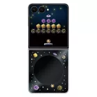 Samsung Galaxy Z Flip 8 Tok - Samsung Flipsuit Case + Interaktív LED Kártya - Fekete