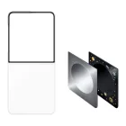 Samsung Galaxy Z Flip 8 Tok - Samsung Flipsuit Case + Interaktív LED Kártya - Fekete