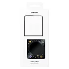 Samsung Galaxy Z Flip 8 Tok - Samsung Flipsuit Case + Interaktív LED Kártya - Fekete