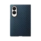 Samsung Galaxy Z Fold 8 Tok - Samsung Carbon Magnet + 2x Tükröződésgátló Film - Kék